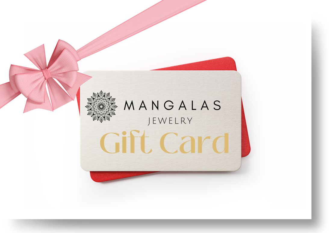 Tarjeta regalo de joyería Mangalas