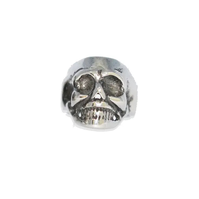 Manchette d'oreille à clip en forme de tête de mort