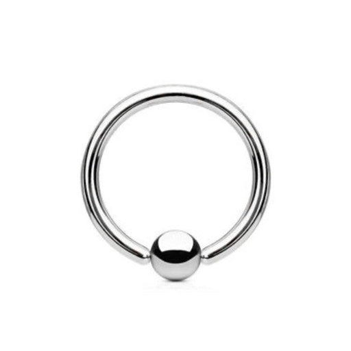 Acero 316L BCR con bola de 3 mm con clip - 16GA (1,2 mm)